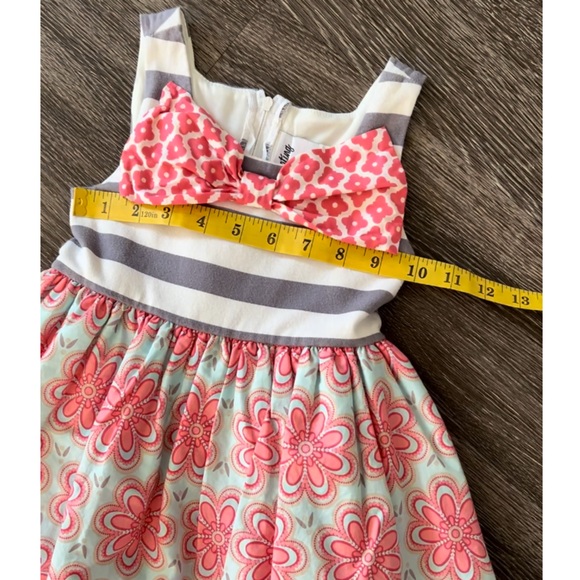Counting Daisy’s Toddler Girls Printed Dress. - Picture 14 of 15